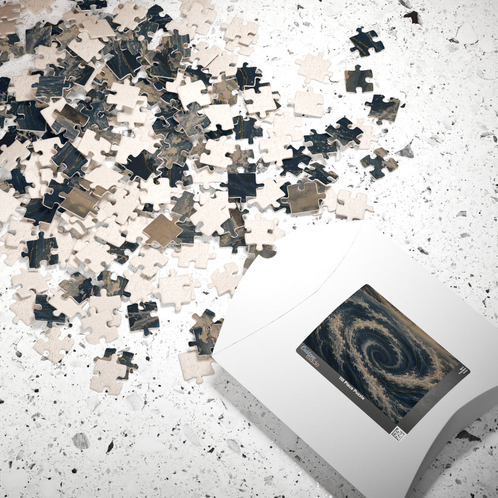 Whirlpool Puzzle — ukiyo-e jigsaw puzzle by Akariwave, view 7