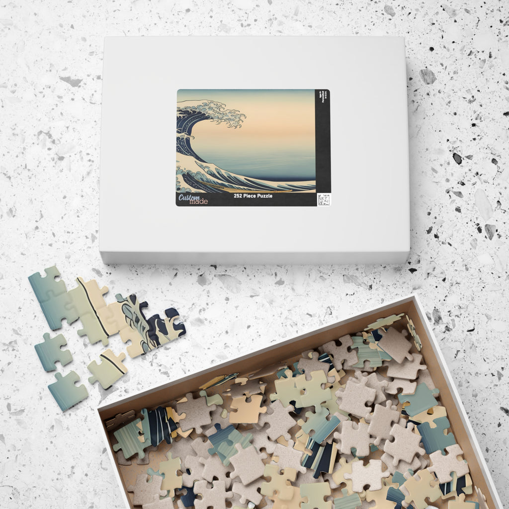 Hokusai Wave Puzzle — ukiyo-e jigsaw puzzle by Akariwave, view 10