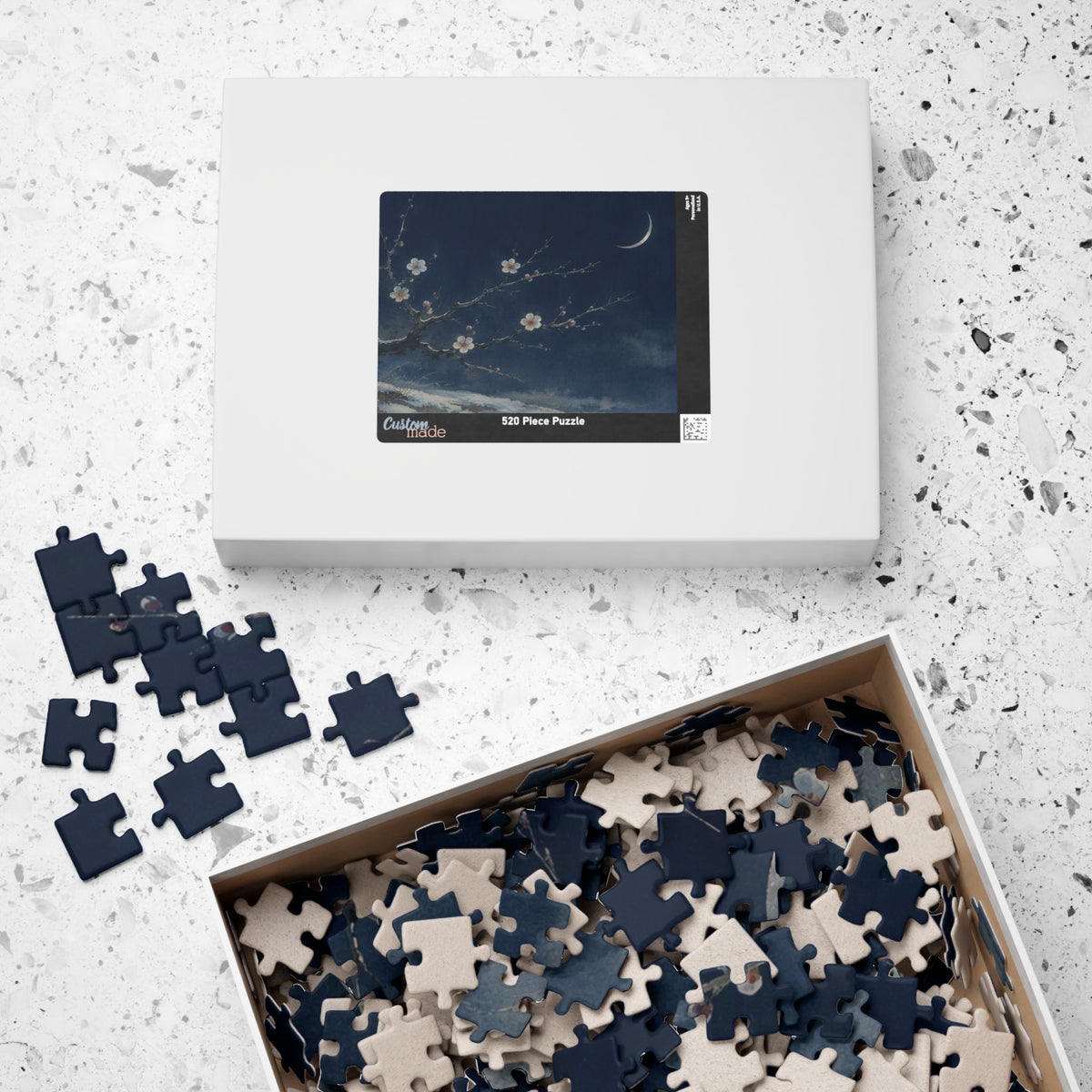 Plum Blossom Puzzle — ukiyo-e jigsaw puzzle by Akariwave, view 13