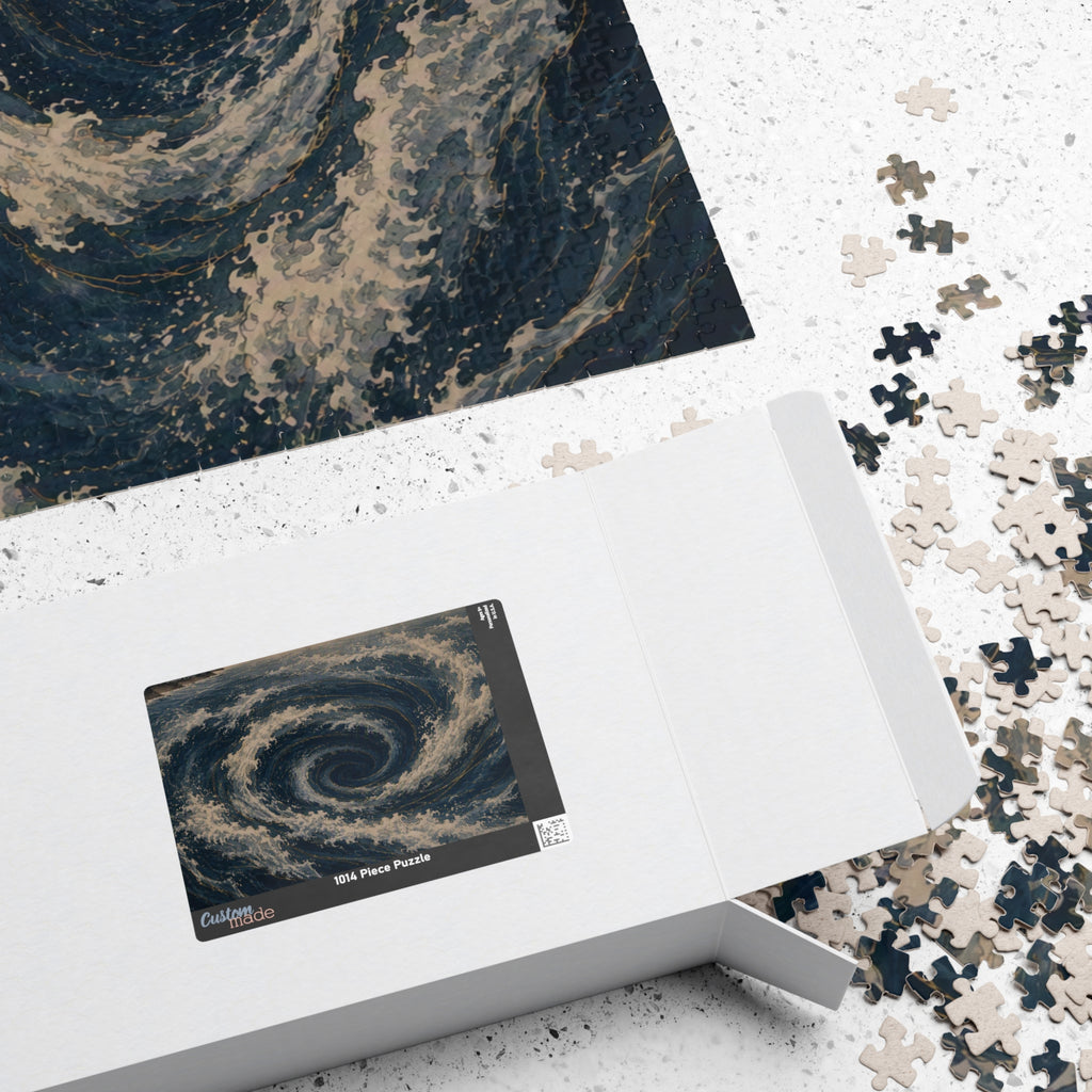 Whirlpool Puzzle — ukiyo-e jigsaw puzzle by Akariwave, view 16