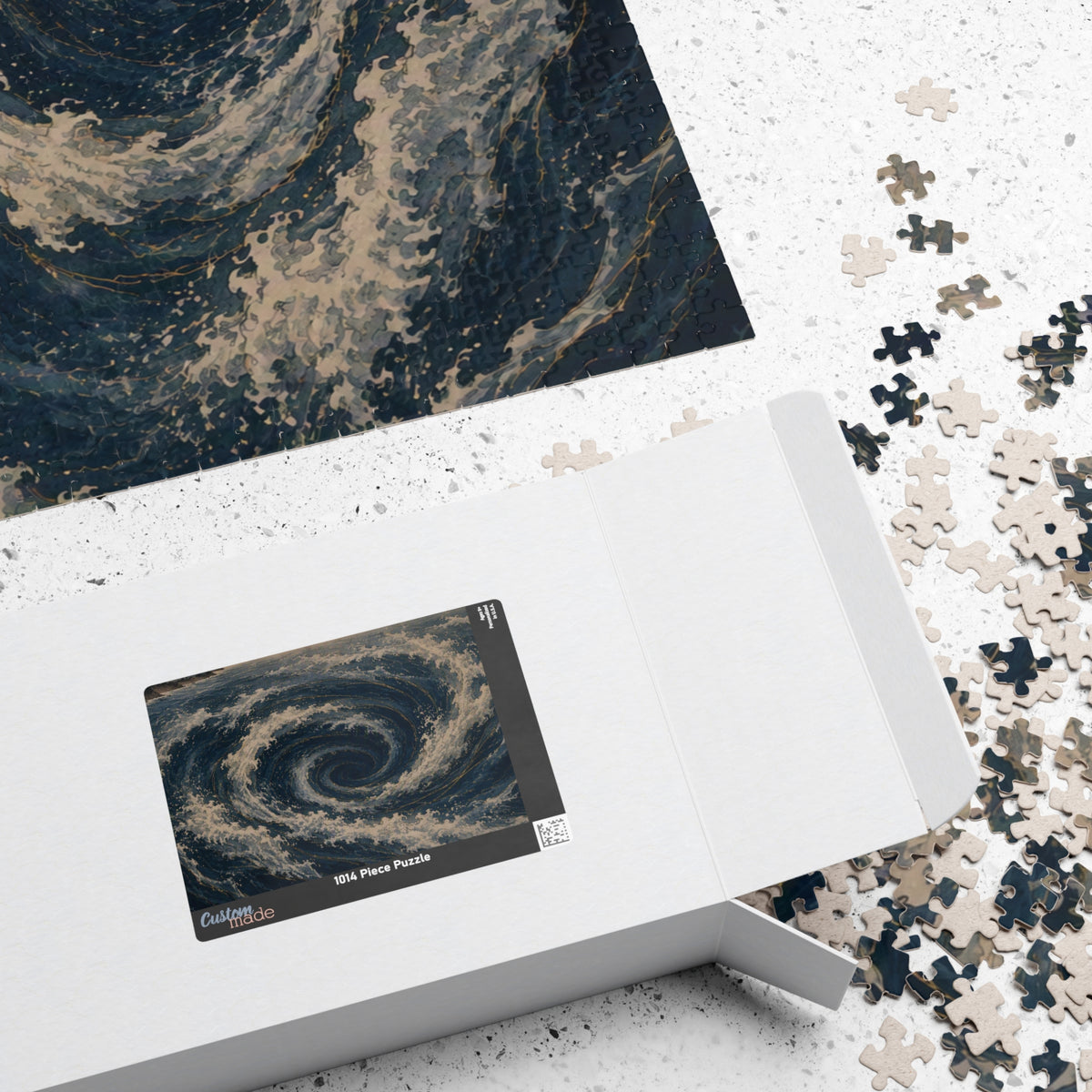Whirlpool Puzzle — ukiyo-e jigsaw puzzle by Akariwave, view 16