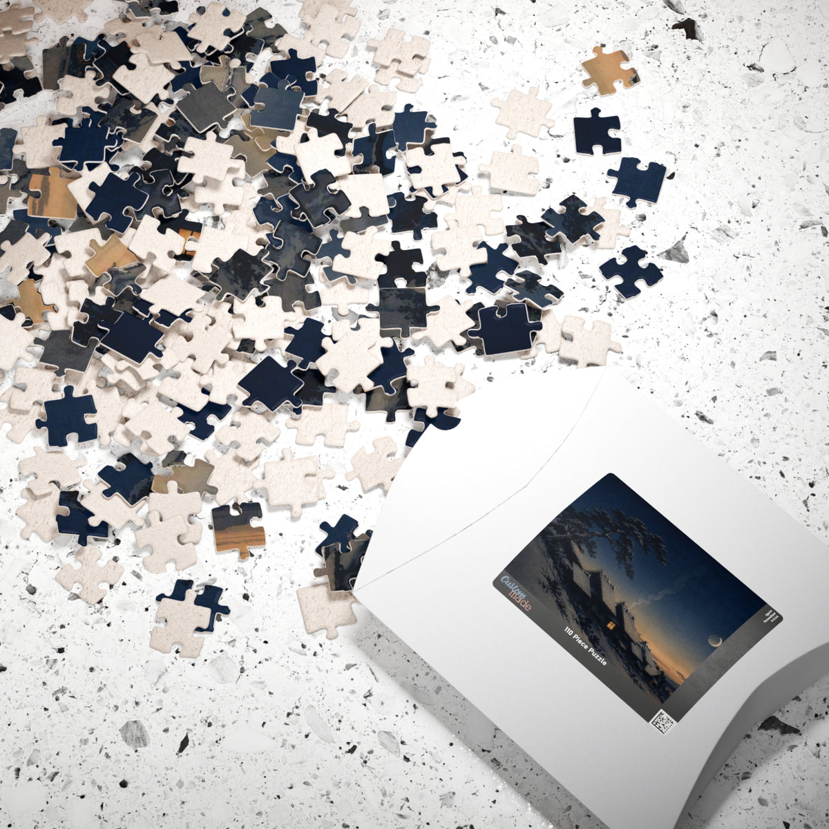 Snow Village Puzzle — ukiyo-e jigsaw puzzle by Akariwave, view 7