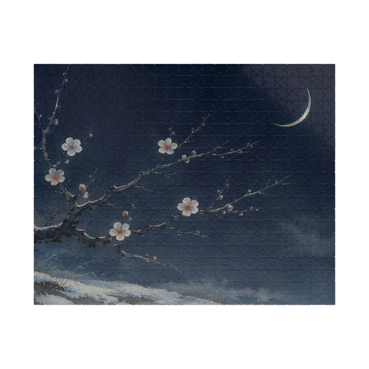 Plum Blossom Puzzle — ukiyo-e jigsaw puzzle by Akariwave, view 3