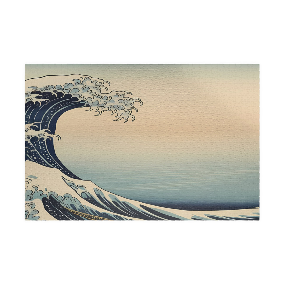 Hokusai Wave Puzzle — ukiyo-e jigsaw puzzle by Akariwave, view 4