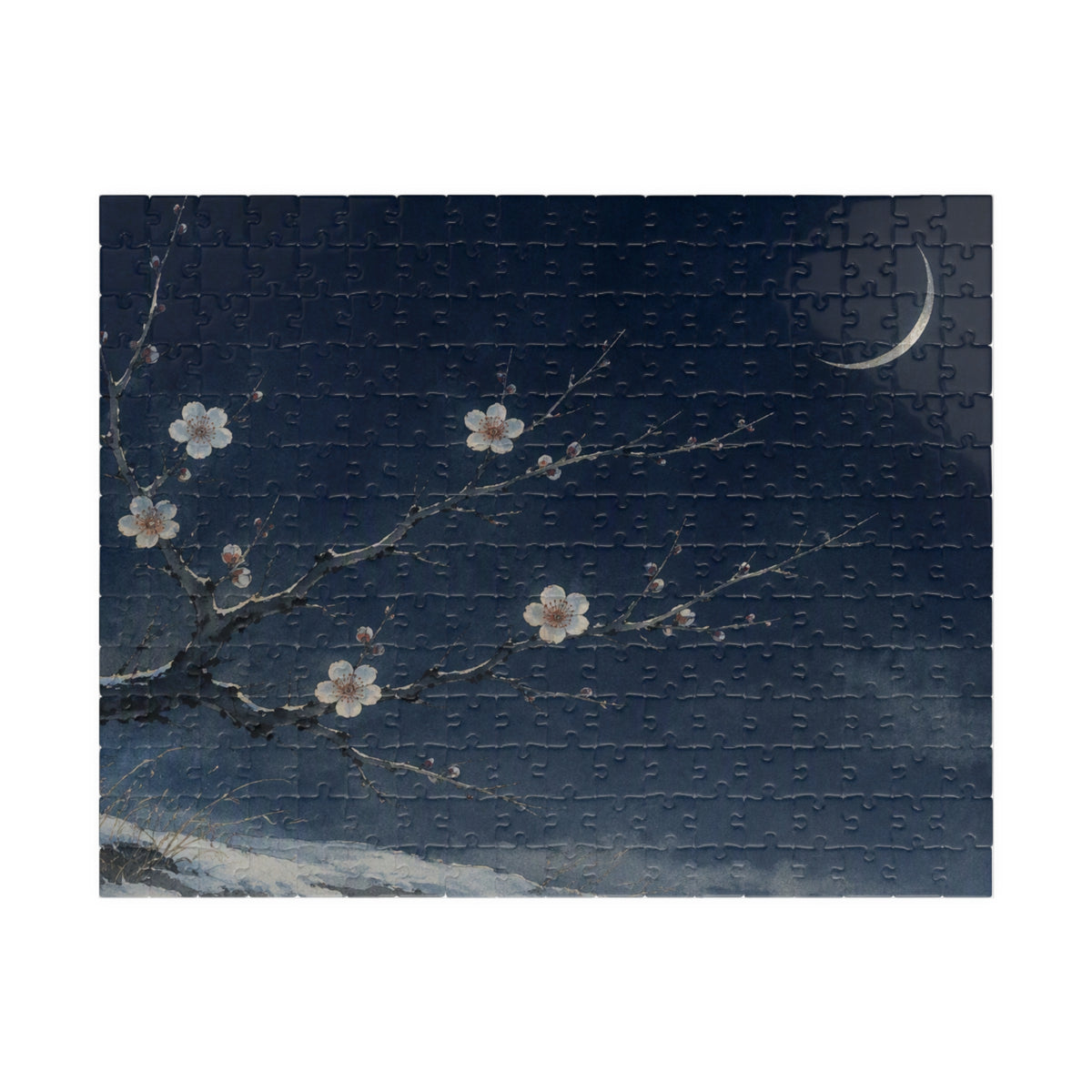 Plum Blossom Puzzle — ukiyo-e jigsaw puzzle by Akariwave, view 2