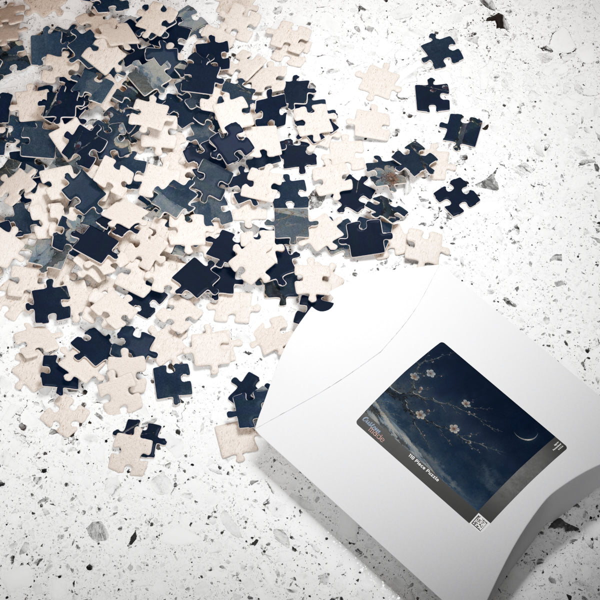 Plum Blossom Puzzle — ukiyo-e jigsaw puzzle by Akariwave, view 7