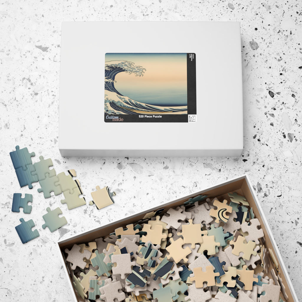 Hokusai Wave Puzzle — ukiyo-e jigsaw puzzle by Akariwave, view 13